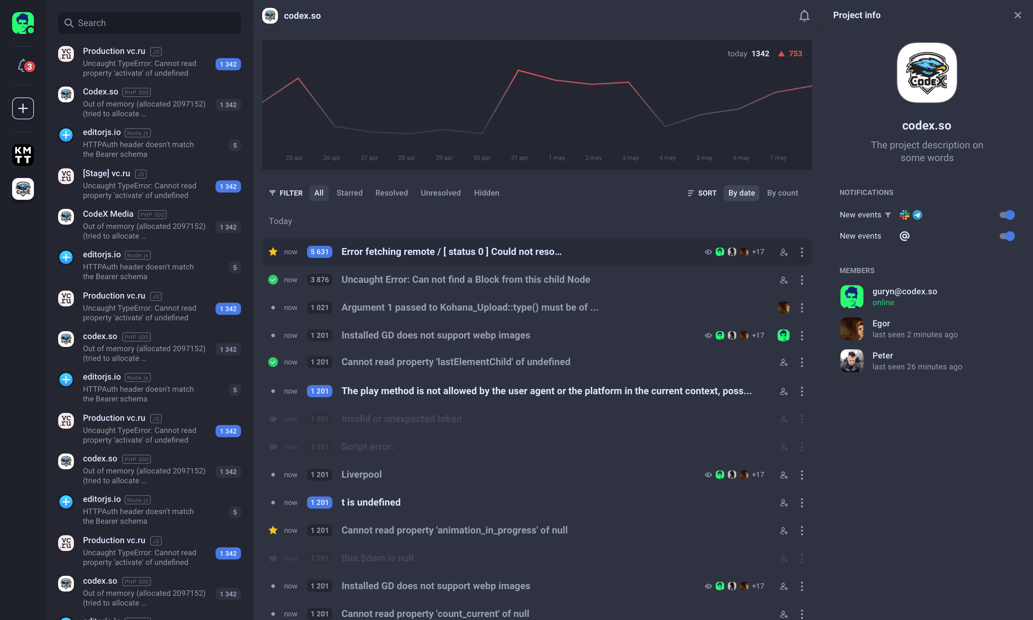 Use app health graph to get project's summary immediately